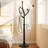 Ameeta 8-Hook Solid Wood Coat Rack-1206854184