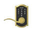 Schlage Touch Keyless Touchscreen Lever with Camelot Trim and Accent Lever-22335835