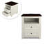 Nightstands With Charging Station, Rustic 18 Inch Bedside Table With 2 Storage Drawers And Open Shelf-1322064400-1322064405