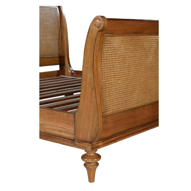 Gantz Solid Wood Bed, Kingsize (5')