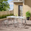 Krispin 4 - Person Patio Dining Set with Rectangular Table