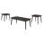 3-Piece Rectangular Coffee Table Set