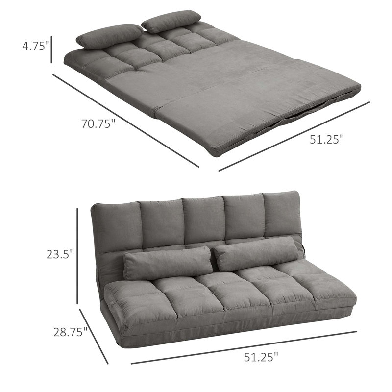 Versatile Convertible Sofa Chair with Adjustable Components for Ultimate Comfort