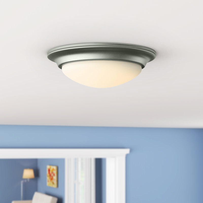 Nash Glass Flush Mount, Yes, Bronze
