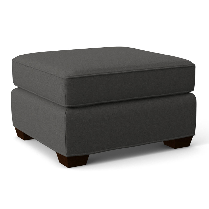 Colton Ottoman, Saddle, Navy Blue 71628L58