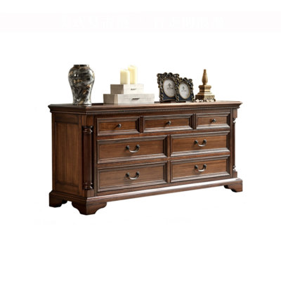 American Style Solid Wood Cabinet Accent Chest