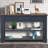 Solid Wood Buffet Console Sofa Table With 3 Drawers And 2 Shelves-1304016737