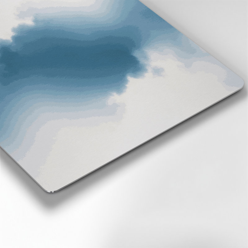 Minimalisme 92, art mural gris en métal, H 12 po x l 12 po