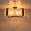 Glass Semi Flush Mount