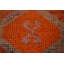Tapis turc tribal à motif géométrique Oushak