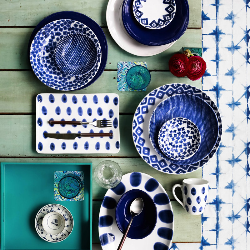 Santorini Earthenware Condiment Server