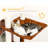 Cool Luxury Tunnel Modern Cat Tree-117069117