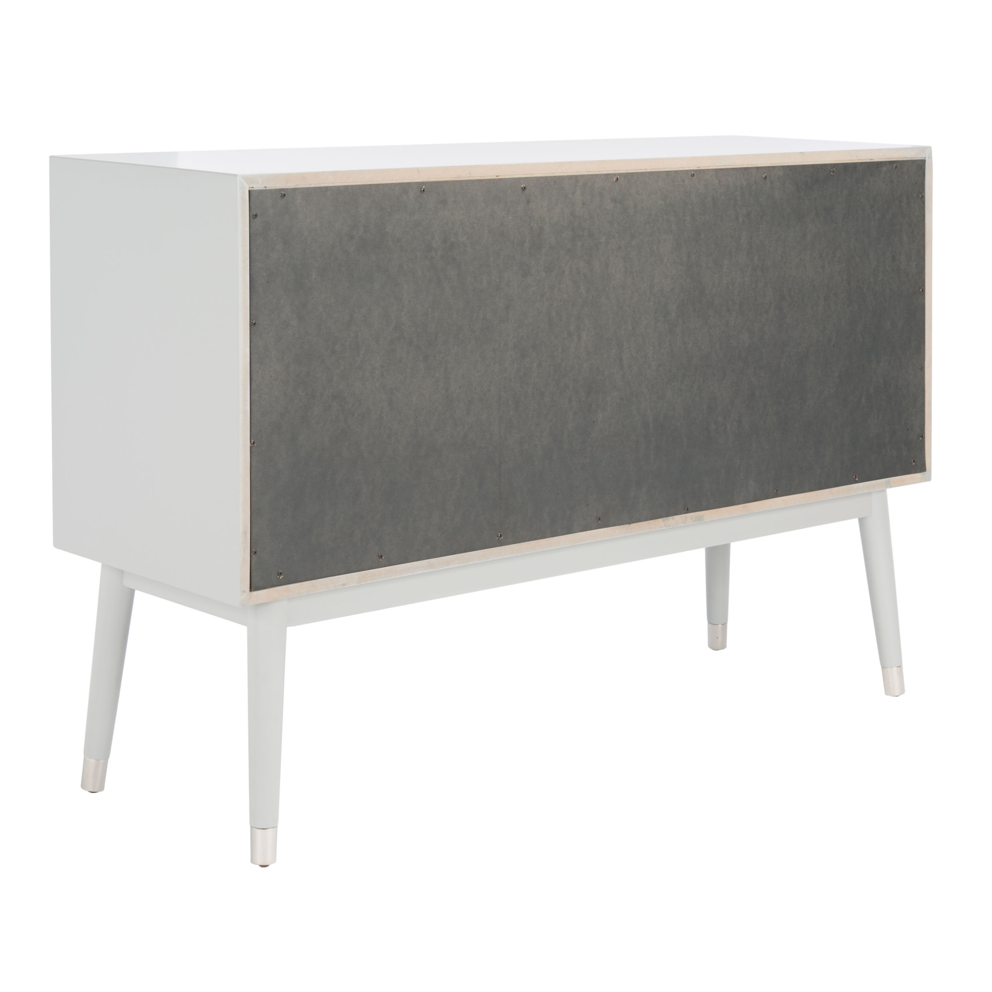 Samuel 6 - Drawer Double Dresser, Gray/Silver