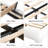 Haden Lambswool Boucle Upholstered Platform Bed Frame with Adjustable Headboard-1328737640-1328737641
