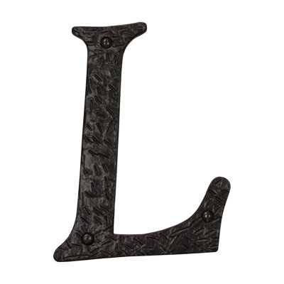 6'' H Metal House Letter