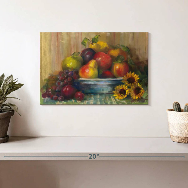 Yarlin Fruit Basket, 8" H x 12" W