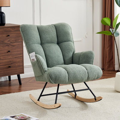 Fauteuil à bascule rembourré Big Nursery