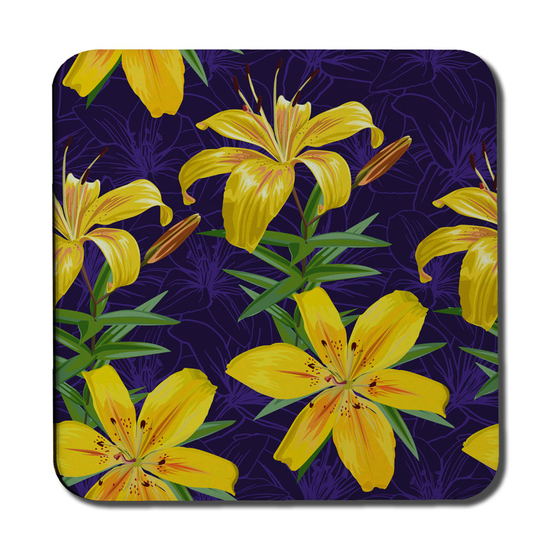Square 6 Piece Coaster Set