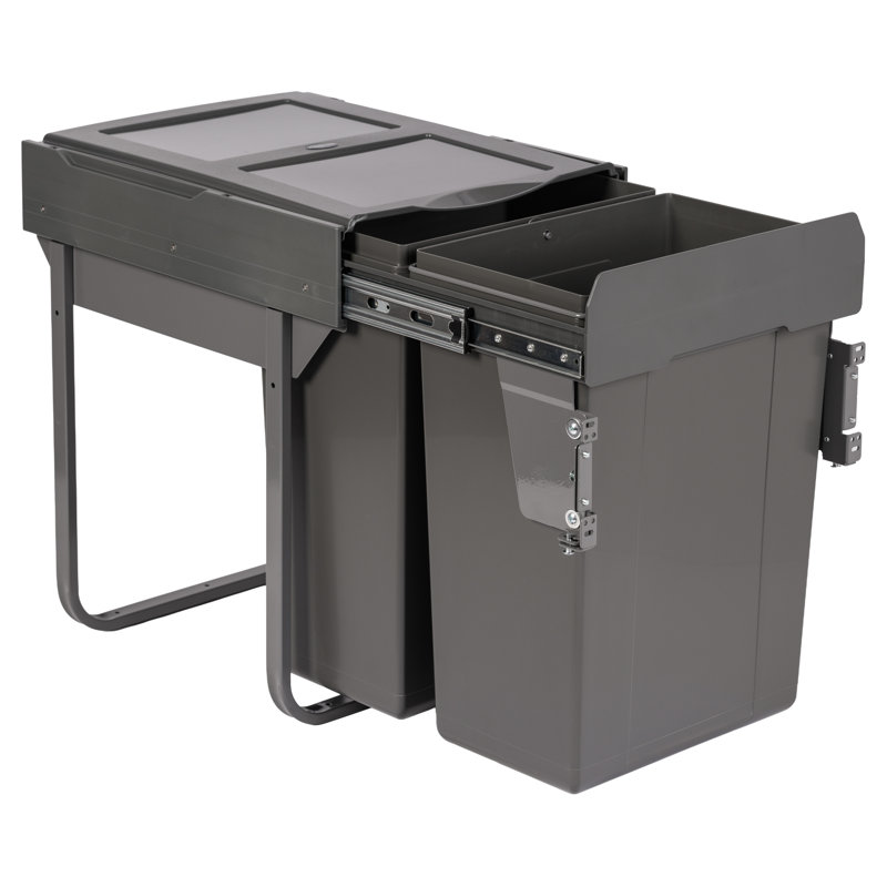 Plastic Pull Out Rubbish Bin