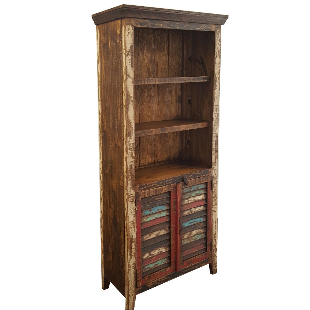 Freelon Storage Bookcase Millwood Pines