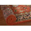 Tapis de couloir indien orange 3x12