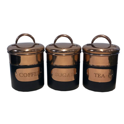 Metal Jar - Set of 3