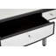 120cm Glass Top Console Table