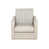 White  Faux leather
