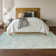 Premium Machine Washable Cerrito Teal Rug