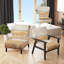 Chaise avec accoudoirs rembourrée Meadow Grasslands Minimalisme I-122510977