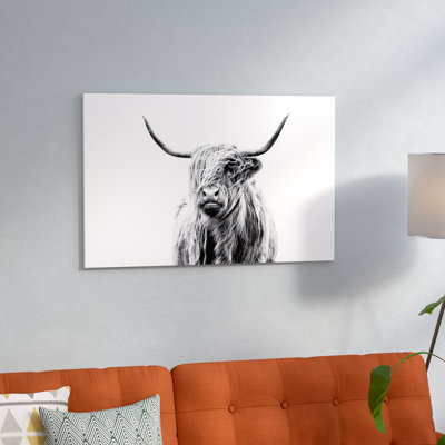 " Portrait Of A Highland Cow " by Dorit Fuhg