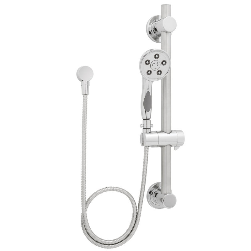 Pomme de douche à main Caspienne jet, Chrome poli