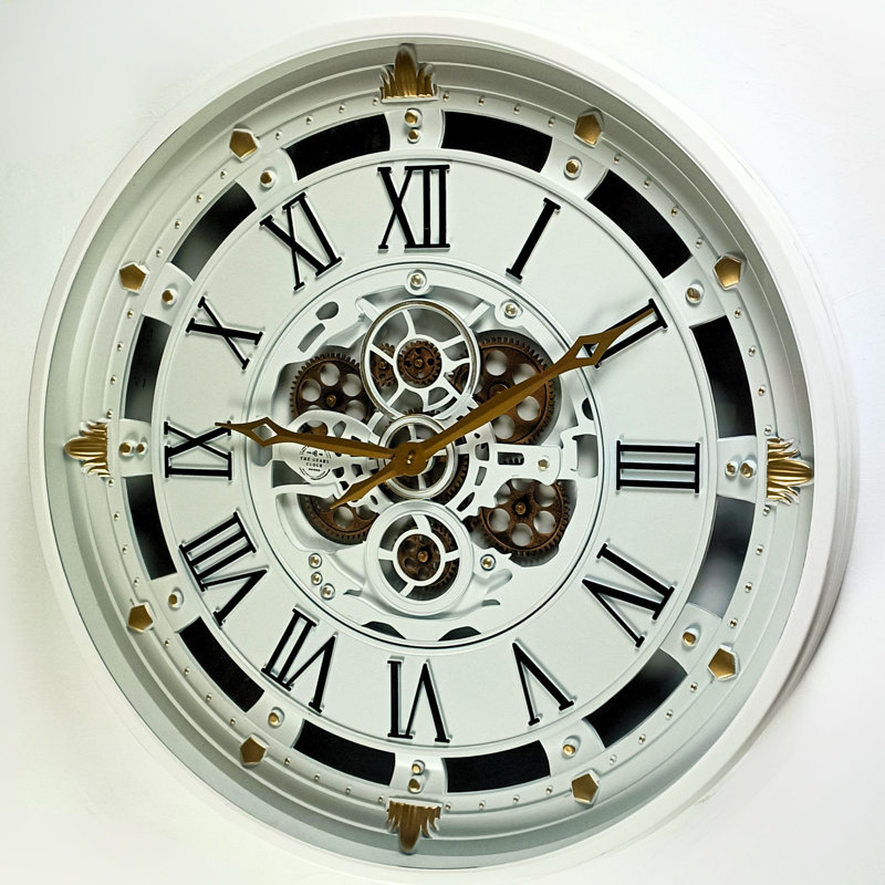 Wall Clock, White