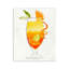 Plaque murale «Summer Cocktail Orange Fruit», conception par Lorenzo Collective