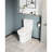 & Toilet, 1.1 And 1.6 , Ceramic, Elongated, White, Comfortable Configuration 1.1/1.6 Ceramic Comfortable, Installation