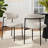 Modern 7-Piece Dining Set With Rectangular Wood Table And Upholstered Curved Back Chairs-1448258281