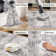 Asher Modern Abstract Machine Washable Area Rug With Non-Slip Backing