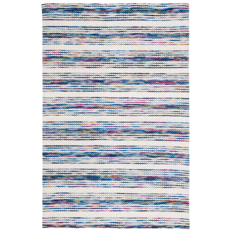 Karbach Hand Loomed Performance Striped Rug, Rectangle 6' x 9'