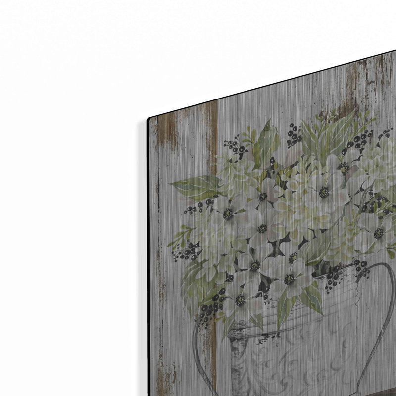«White Floral Dreams» par Cindy Jacobs, H 16 po x l 12 po