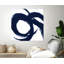 «Navy Circular Strokes Ii», reproduction d'art sur toile géante 54 po x 54 po-59885002