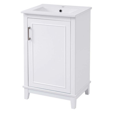 Meuble-lavabo simple 15,5 po avec comptoir