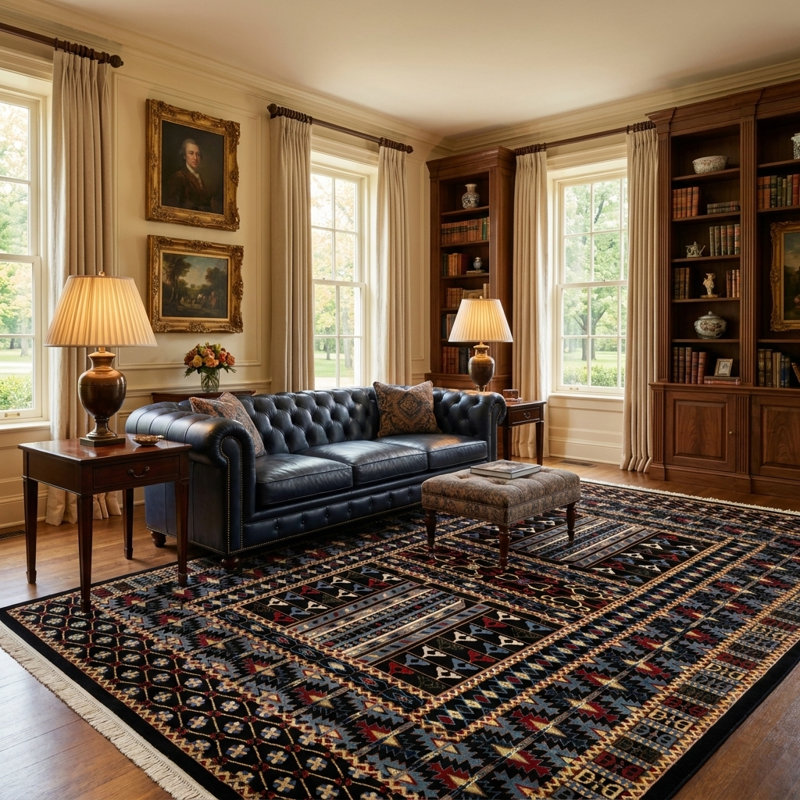 Konya Botkins Rug, Rectangle 9' x 12'
