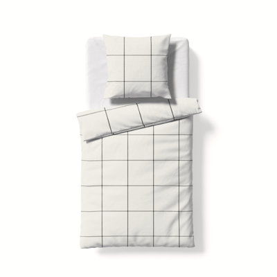Lech Cotton Flannel Duvet Cover Set Set