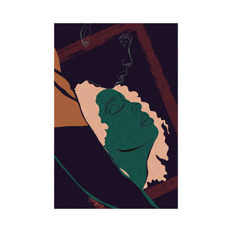 Fullfilled by DeeLashee - Print on Canvas, Wrapped Canvas, 20.32 cm H x 30.48 cm W