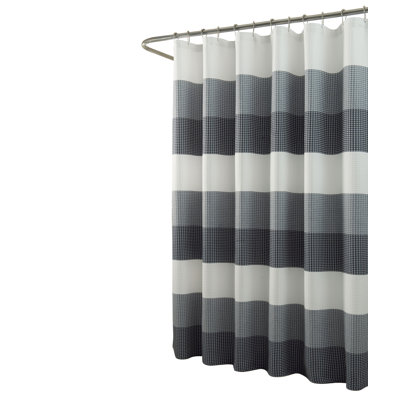 Topawa Striped Shower Curtain