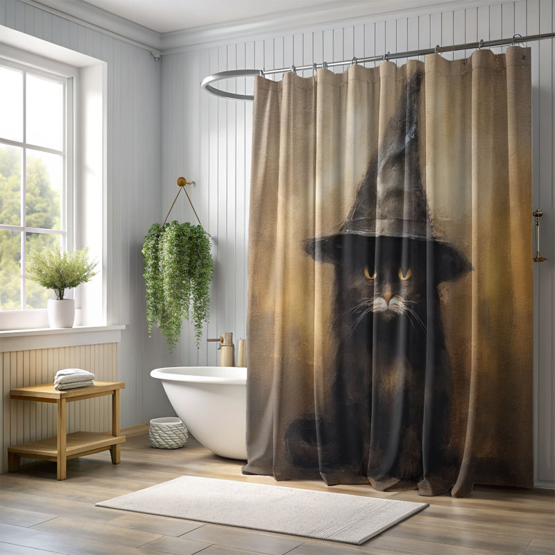 Rideau de douche Fortna, H 74 po x l 71 po