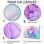 Impression sur toile mauve Harmony Of Carnation Flower I - Carnation-32399156-32399160-32399161
