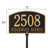 Legacy 2-Line Lawn Address Sign-588935889-588935879