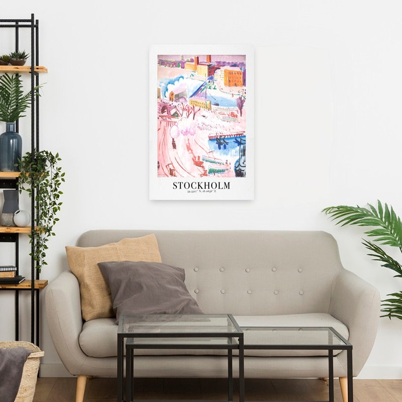 Art contemporain Art contemporain, H 24 po x l 16 po