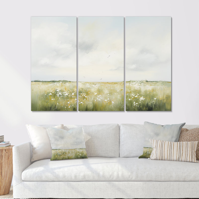 Ensemble de salon Meadow, Toile tendue, H 28 po x l 36 po x P 1 po